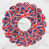 Union Jack Flag | UK Flag | British Flag |   ワイングラスタグ (裏面)