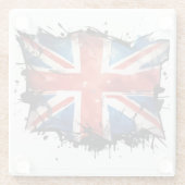 Union jack glass coaster ガラスコースター (裏面)