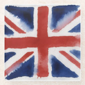 Union jack glass coaster ガラスコースター (正面)