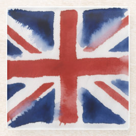Union jack glass coaster ガラスコースター