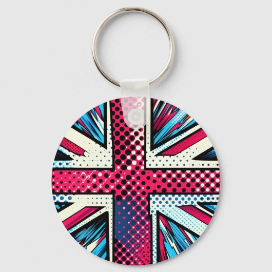 Union jack Keychain キーホルダー (正面)