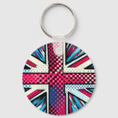 Union jack Keychain キーホルダー (裏面)