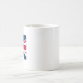 Union Jack Mug Small Square Design コーヒーマグカップ (中央)