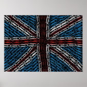 Union Jack of Paperclips ポスター (正面)