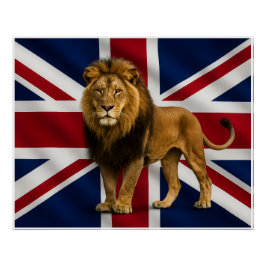 Union jack poster ポスター