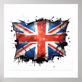Union jack poster ポスター