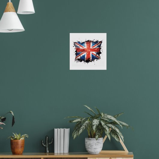 Union jack poster ポスター (リビング1)