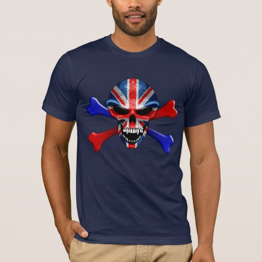 union_jack_skull tシャツ (正面)