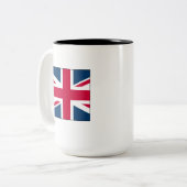Union Jack Small Two Tone 15 oz. Mug ツートーンマグカップ (正面左)