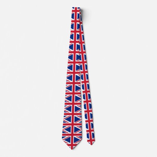 Union Jack - United Kingdom - British flag ネクタイ (正面)