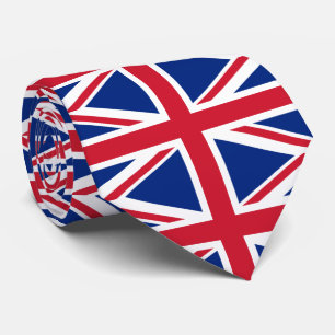 Union Jack - United Kingdom - British flag ネクタイ