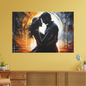 Union of Hearts キャンバスプリント (インサイチュ (リビング))