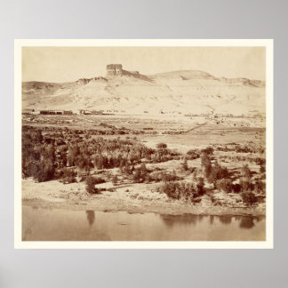 Union Pacific Railroad Green River Wyoming Photo ポスター