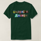 Unionise Amazon Tシャツ (デザイン正面)