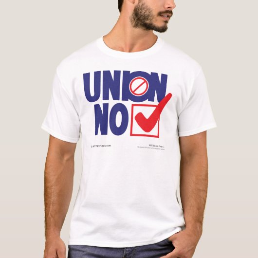 UnionNO! Tシャツ (正面)