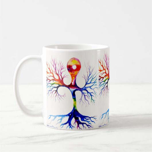 Unipolar neuron  コーヒーマグカップ (左)