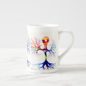 Unipolar neuron ボーンチャイナマグカップ (右)