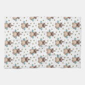 Unipugパターン キッチンタオル (横)