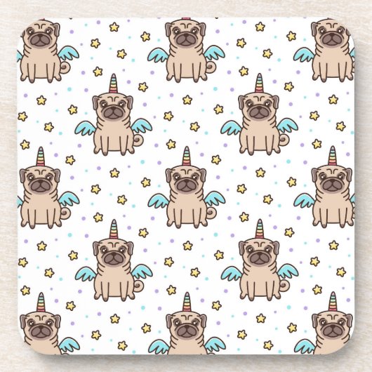 Unipugパターン コースター (正面)