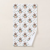 Unipugパターン バスタオルセット (ハンドタオル)