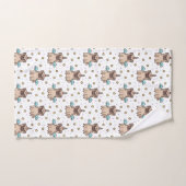 Unipugパターン バスタオルセット (ハンドタオル)