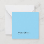 Unique ノートカード (正面)