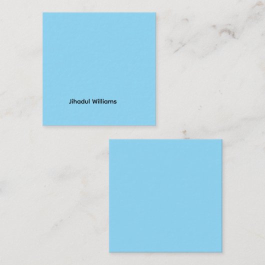 Unique  ノートカード (正面/裏面)