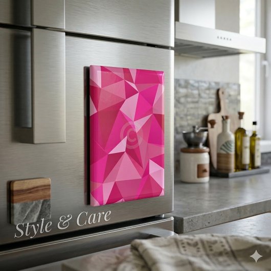 Unique 2.5" x 3.5" Rectangle Magnet for Modern Spa マグネット