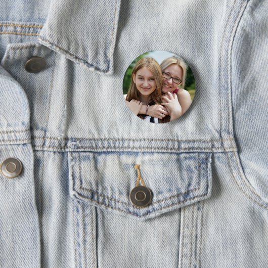 Unique 2¼ Round Button with Your Picture 缶バッジ (インサイチュ)