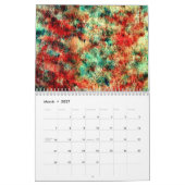 Unique Abstract  Art Calendar 2023  Background カレンダー (3月 2027)