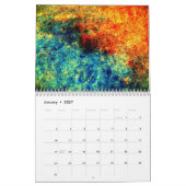 Unique Abstract  Art Calendar 2023  Background カレンダー (1月 2027)
