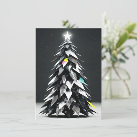 Unique Abstract Christmas Cards シーズンカード (スタンド正面)