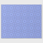 Unique Abstract Liquid Mandala Art ラッピングペーパー (フラット)
