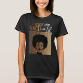 Unique And HBCU-ish AF Historical Black Colleges A Tシャツ (正面)