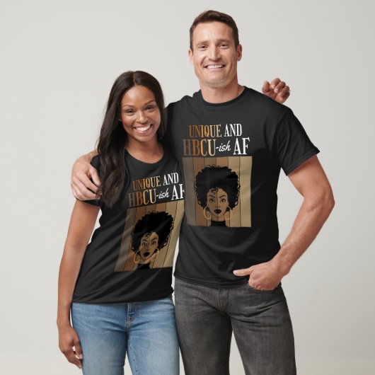 Unique And HBCU-ish AF Historical Black Colleges A Tシャツ (ユニセックス)