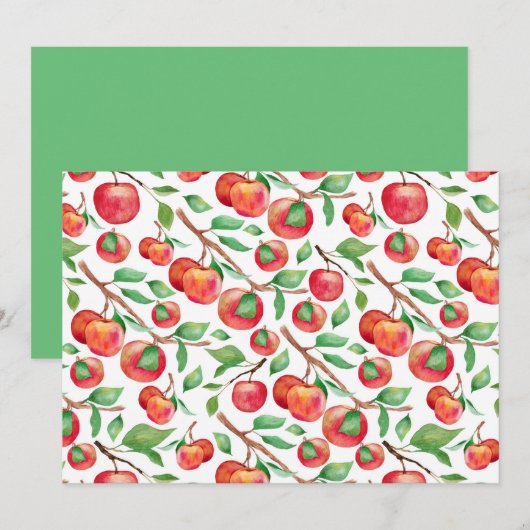 Unique Apples Note Card ノートカード (正面/裏面)