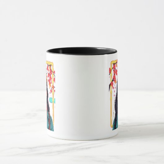 Unique Art Mug – Perfect Cozy Gift for Her マグカップ (中央)
