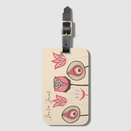 Unique Artist Ladies Womens Identification ラゲッジタグ (正面縦)