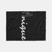 Unique Asl Alphabet American Sing Language Asl Tea フリースブランケット (正面(横))