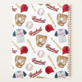 Unique Baseball Planner Journal プランナー手帳 (裏面)