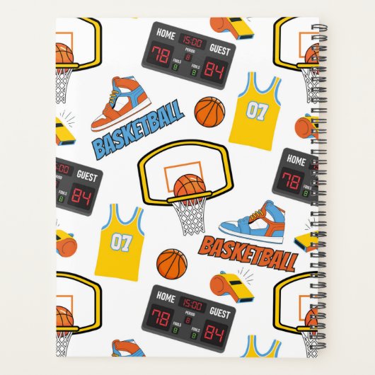 Unique Basketball Planner Journal プランナー手帳 (裏面)