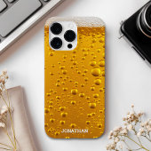 Unique Beer Foam – Stylish Gift for him iPhoneケース