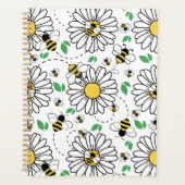 Unique Bees & Daisies Spring Planner Journal プランナー手帳 (正面)