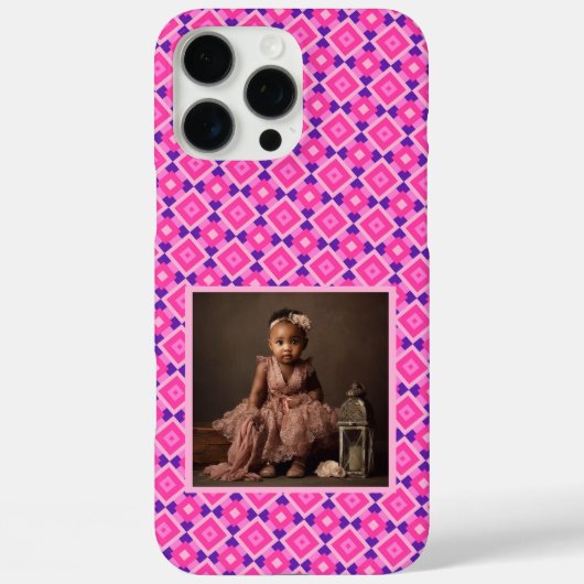 Unique Best Friend Gifts Square Pattern  Case-Mate iPhoneケース (裏面)