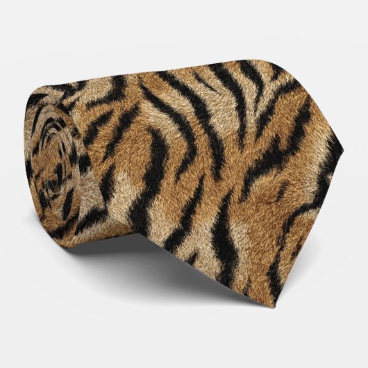 Unique Best Gifts For Men Tiger Skin ネクタイ (ロール)