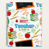 Unique Best Teacher Planner Journal プランナー手帳 (正面)