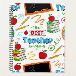Unique Best Teacher Planner Journal プランナー手帳