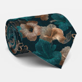 Unique Birthday Gifts For Boyfriend Tropical Flowe ネクタイ (ロール)