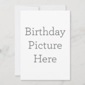 フラット招待状, サイズ: 12.7cm x 17.8cm, ペーパー: シグネチャーマット, 封筒: ホワイト (正面)