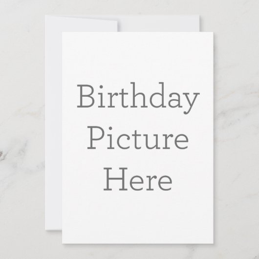 フラット招待状, サイズ: 12.7cm x 17.8cm, ペーパー: シグネチャーマット, 封筒: ホワイト (正面)